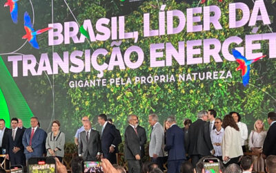 BRASILCOM participa da cerimônia de aprovação da Lei do Combustível do Futuro (outubro 2024)